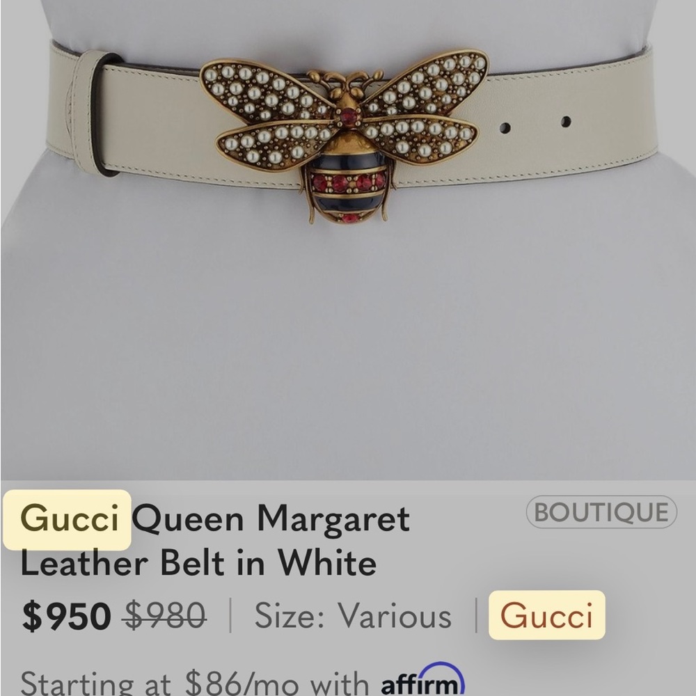 Gucci belt